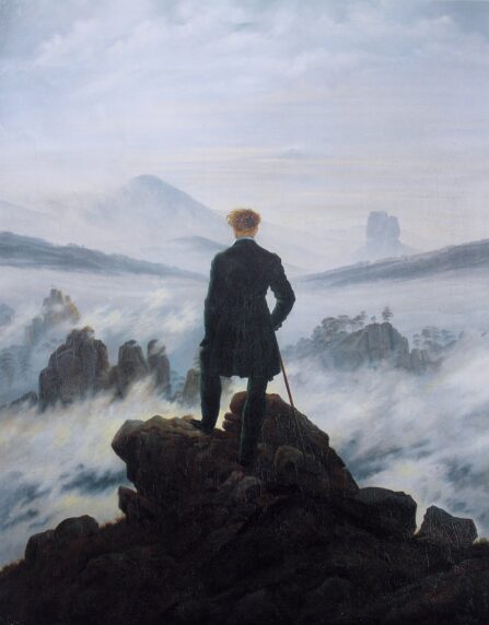 Caspar David Friedrich Wanderer above the sea of fog